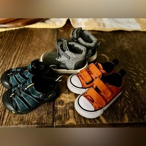 Excellent Condition -  Converse, Keen and Cat & Jack!!! All 3 included in price